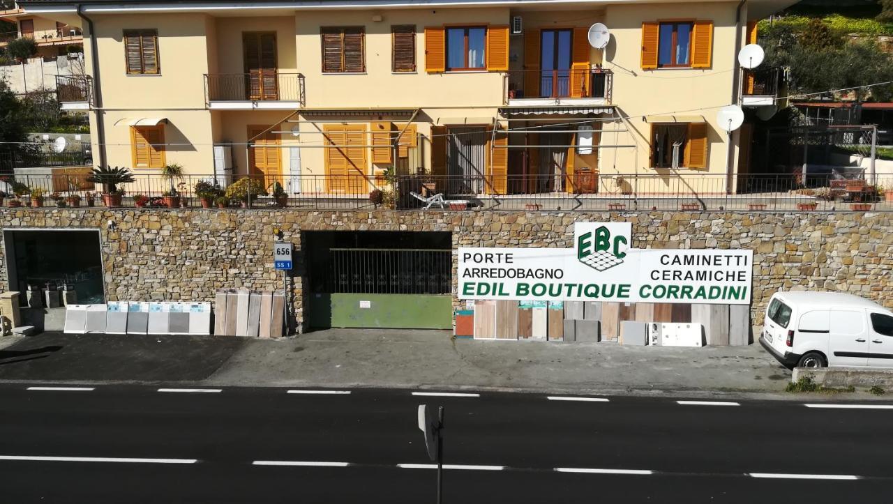 Da Rino Apartamento Cipressa Exterior foto